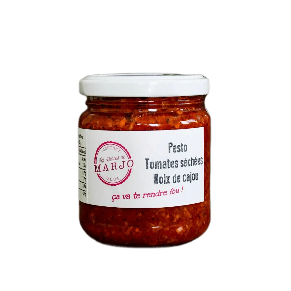 Pesto tomates séchées & noix de cajou
